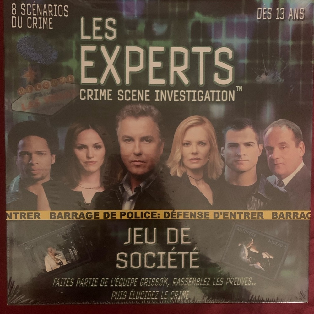 Game C.S.I. Crime Scene Investigation NEW sealed. Good game,great if your a fan